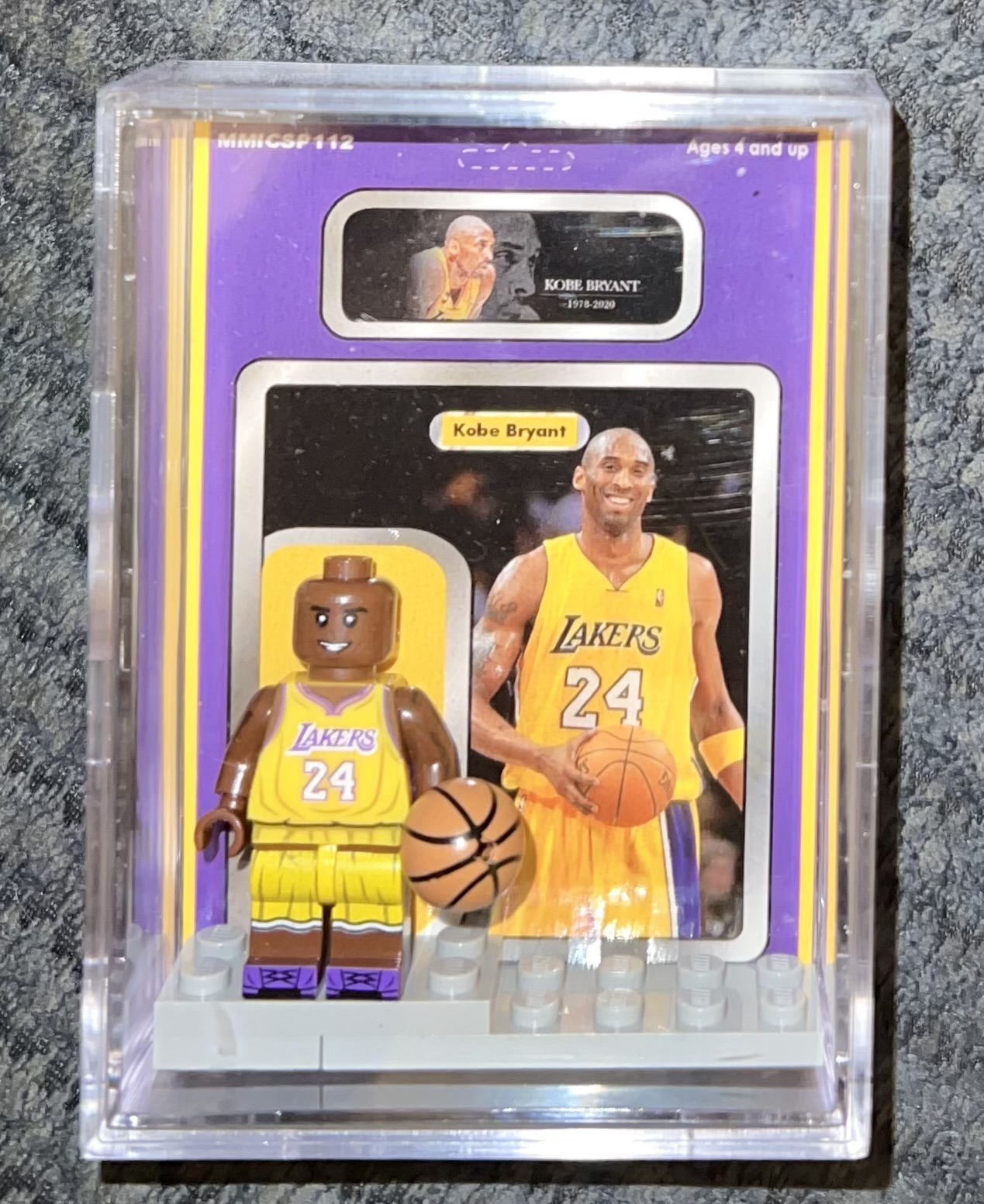 Kobe bryant minifigure hotsell