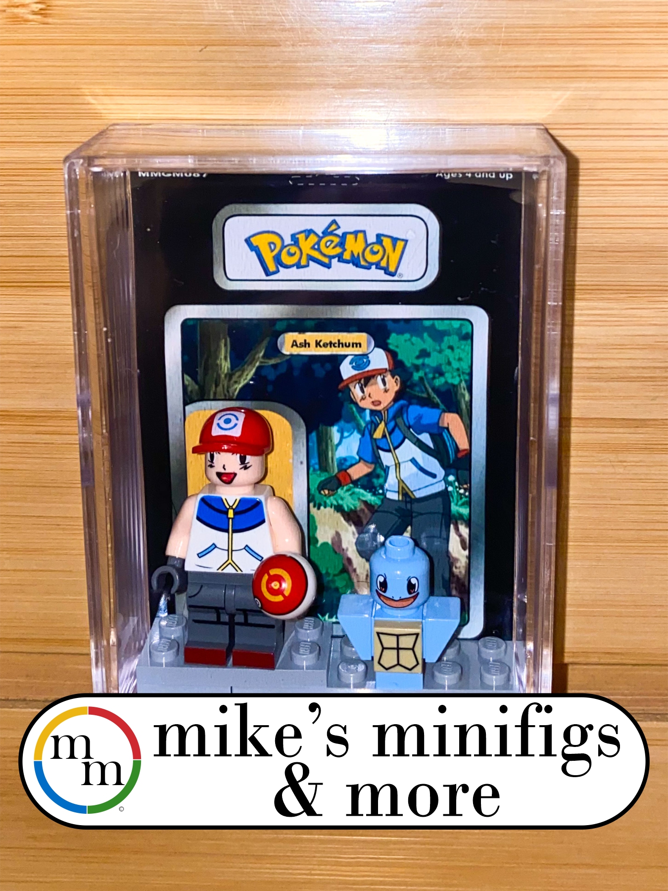 Minifigurine Custom Pokémon Soulink Ash – Neuve, Collection