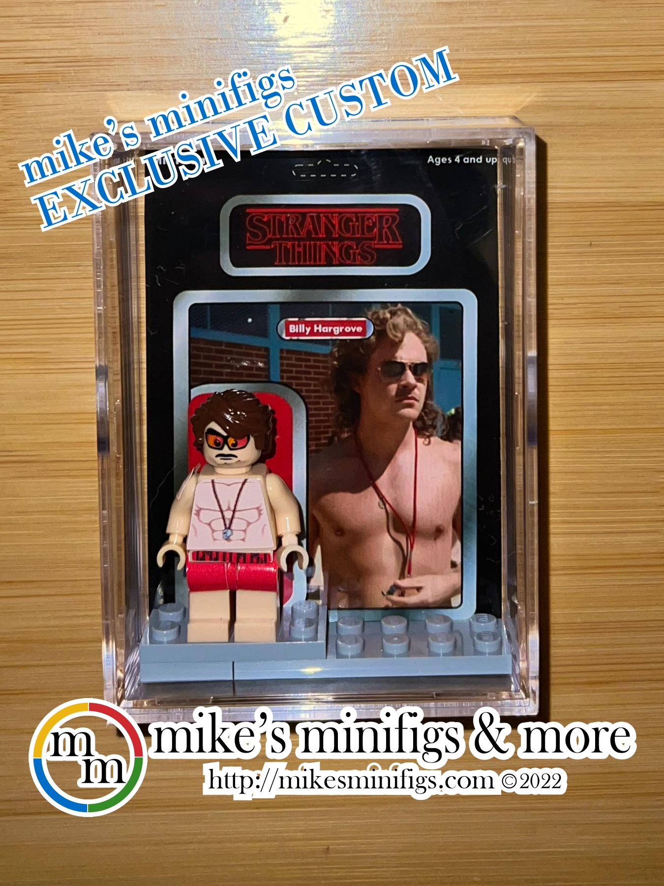Stranger Things: Billy Hargrove (Season 3) – Mike's Minifigs & More