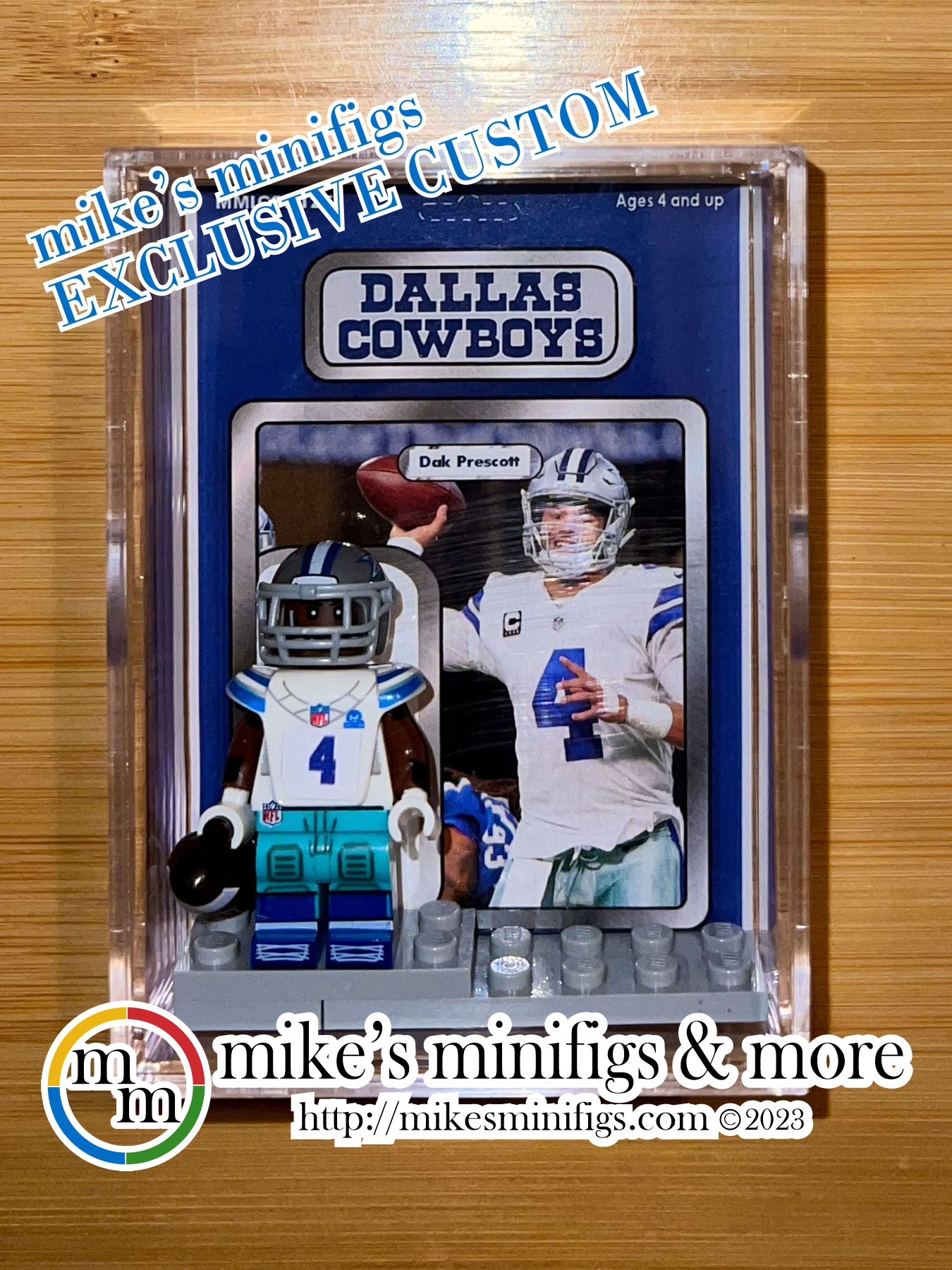 NFL: Dallas Cowboys #4 Dak Prescott – Mike's Minifigs & More
