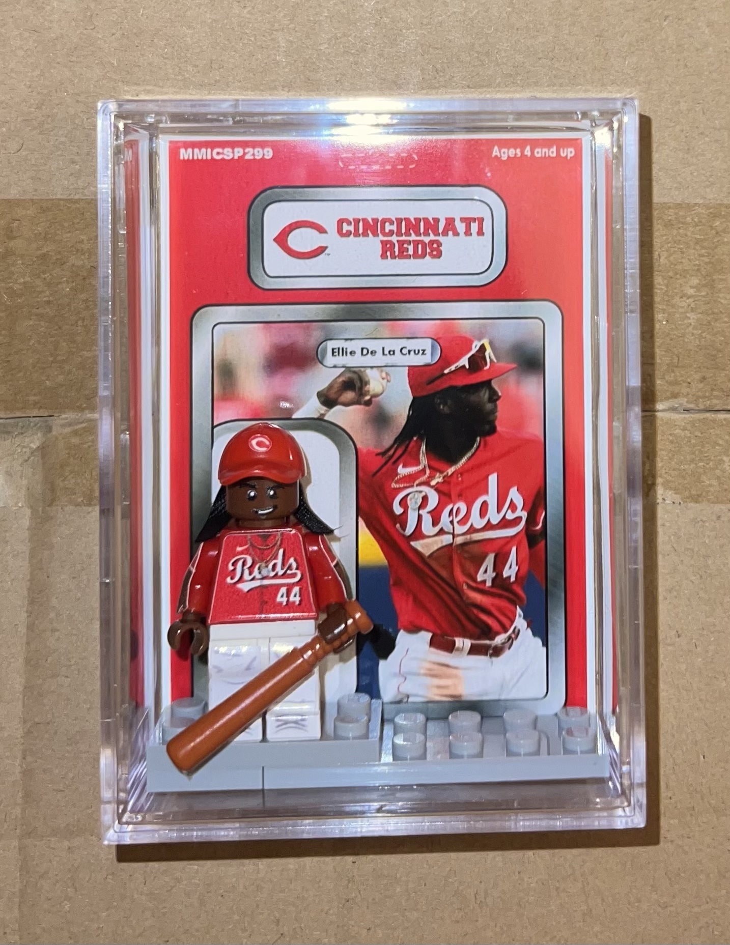 MLB: Elly De La Cruz – Cincinnati Reds – Mike's Minifigs & More