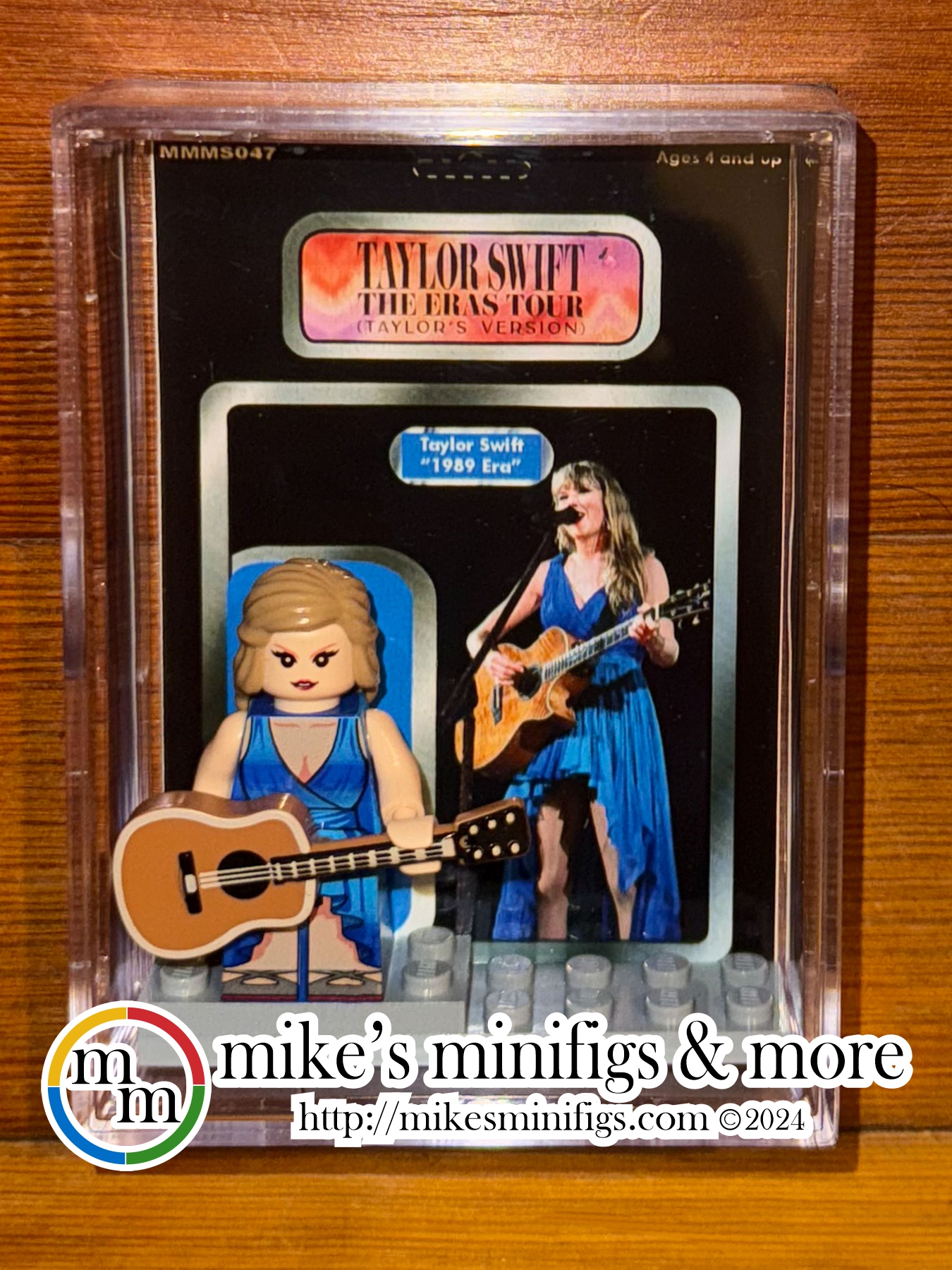 Pop Megastar Taylor Swift (1989 Era) (Blue) – Mike's Minifigs & More